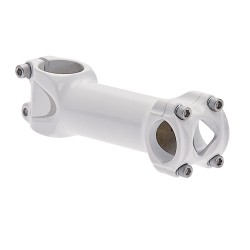 ATTACCO MANUBRIO BASIC IN ALLUMINIO BIANCO 90 mm