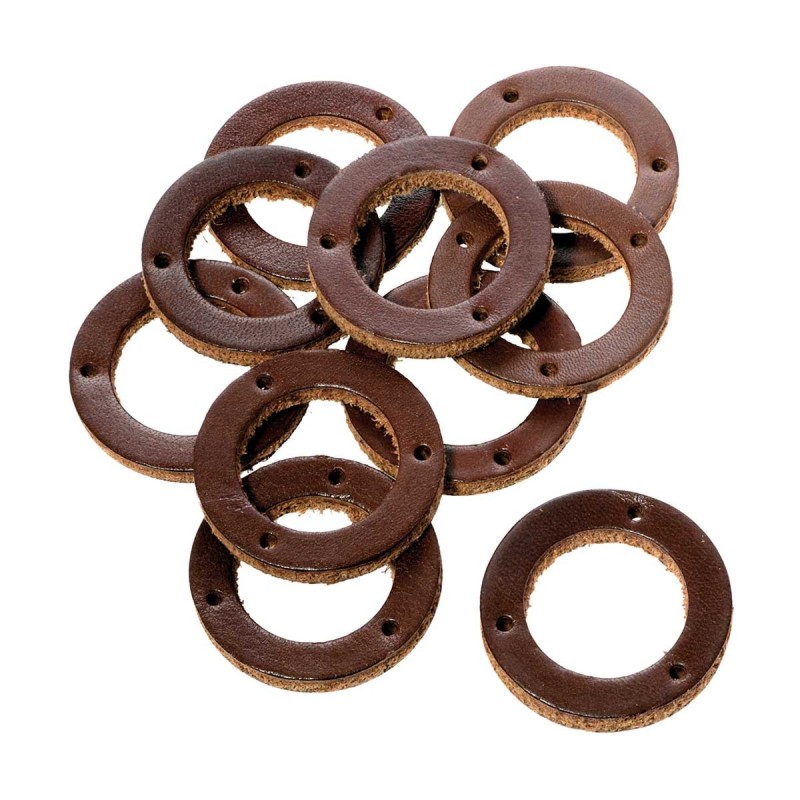 ANELLI BROOKS PER MANOPOLE NERE (10 pz) BR83