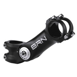 ATTACCO MANUBRIO BRN REGOLABILE 100 mm NERO DIAMETRO MANUBRIO 31,8 mm