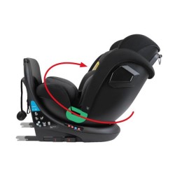 BIBO VESPUCCI I-SIZE 40-150 CM GRIGIO NERO