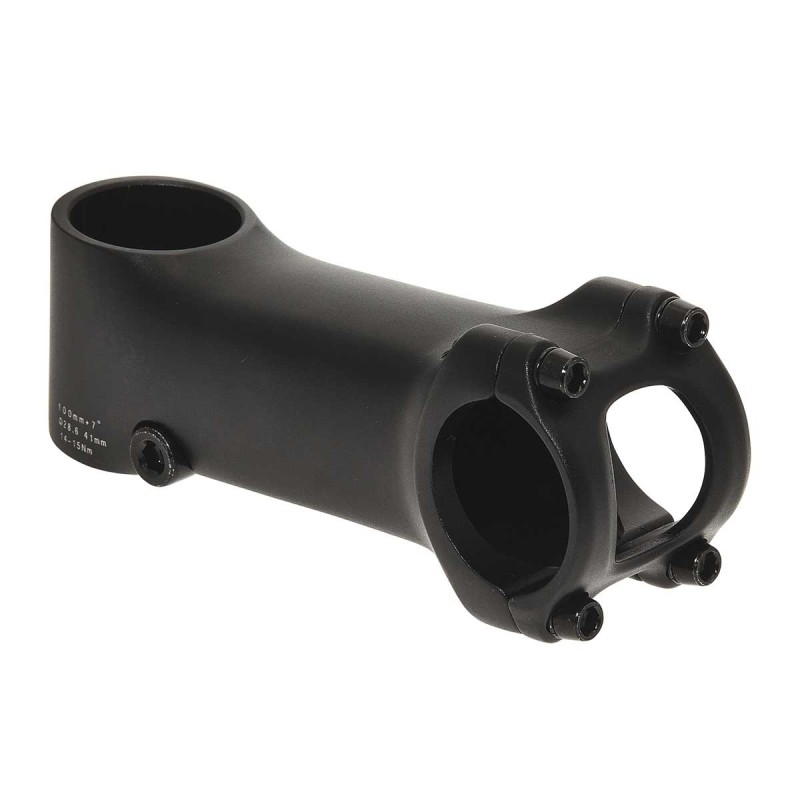 ATTACCO MANUBRIO TRUNK IN ALLUMINIO NERO