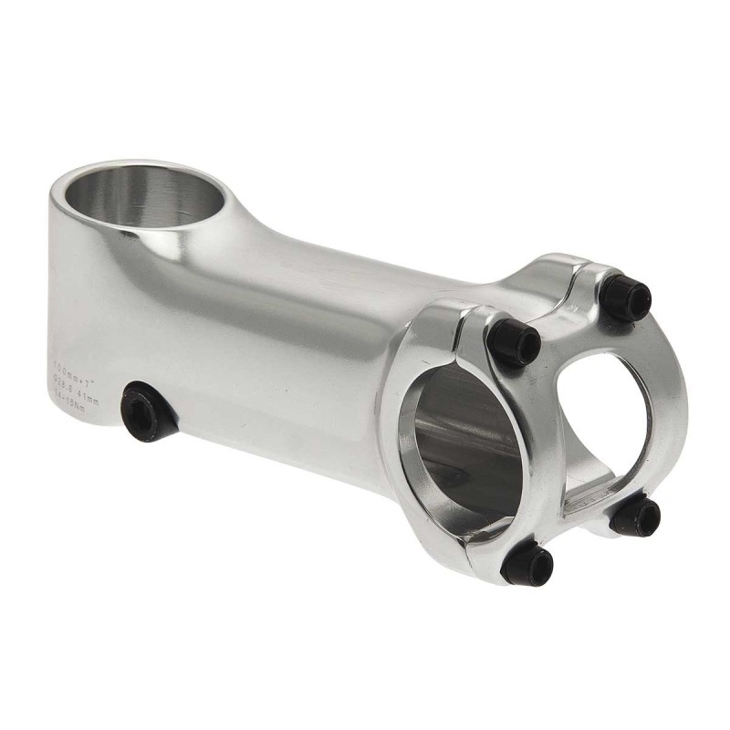 ATTACCO MANUBRIO TRUNK IN ALLUMINIO SILVER