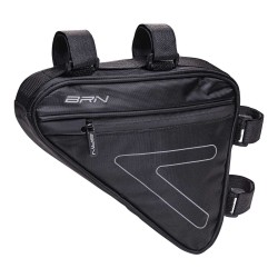 BORSETTA BRN TRIANGOLO CON DOPPIA TASCA NERA TG. M