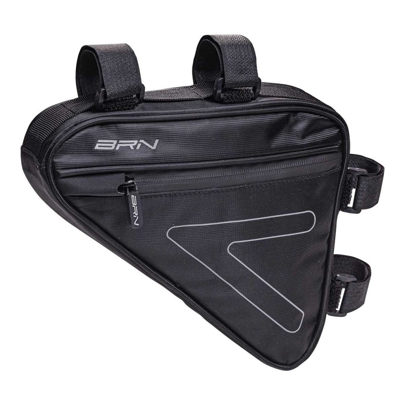 BORSETTA BRN TRIANGOLO CON DOPPIA TASCA NERA TG. M