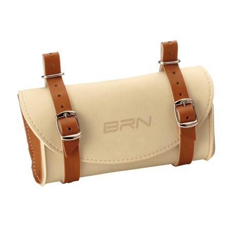 BORSETTA BRN IN SIMILCUOIO SOTTOSELLA PANNA