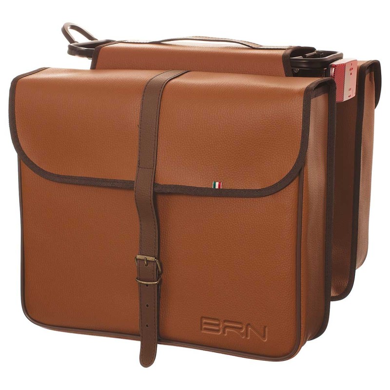 BORSE BRN ZURIGO A BISACCIA SIMILCUOIO MIELE