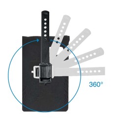 BORSETTA BRN PORTA-SMARTPHONE WATERPROOF NERA TG. L