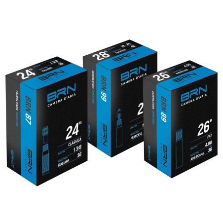 CAMERA D'ARIA BRN STANDARD 24 x 1.75/2.125 VALVOLA ITALIANA 40 mm