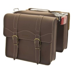 BORSE BRN A BISACCIA IN SIMILCUOIO MARRONE