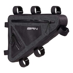 BORSA BRN NOMAD A TRIANGOLO NERA TG. M