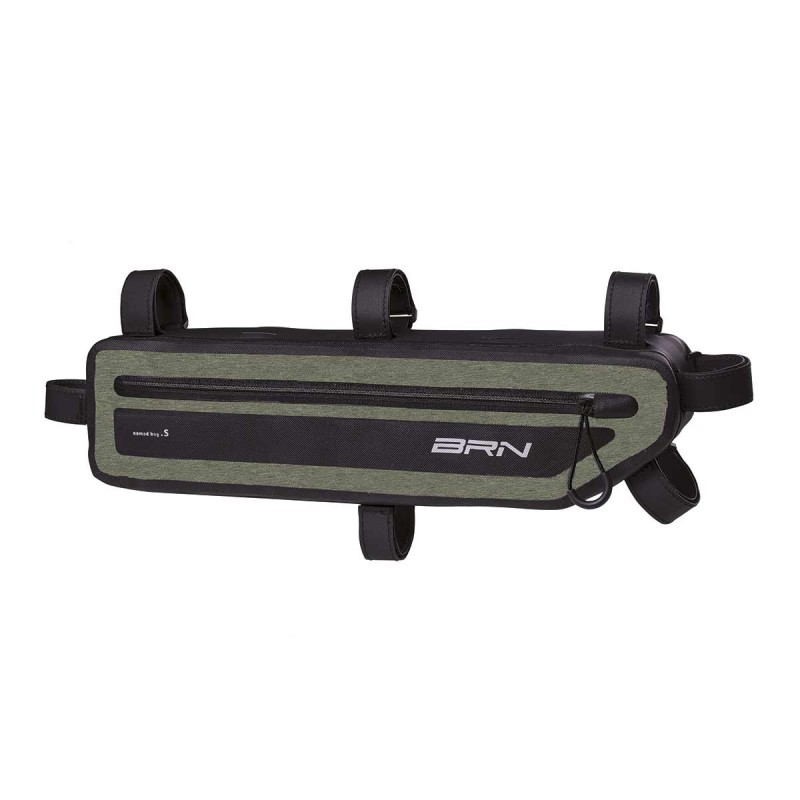 BORSA BRN NOMAD A TRIANGOLO VERDE TG. S