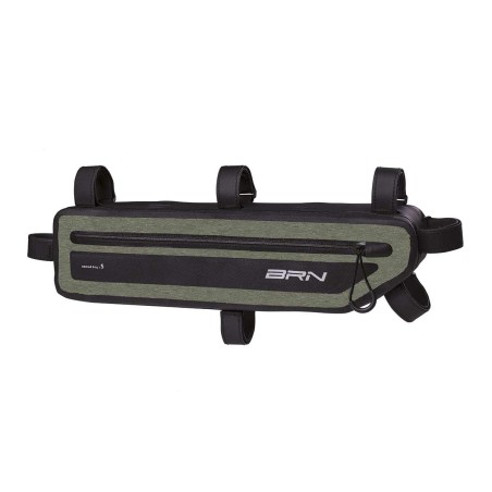 BORSA BRN NOMAD A TRIANGOLO VERDE TG. S