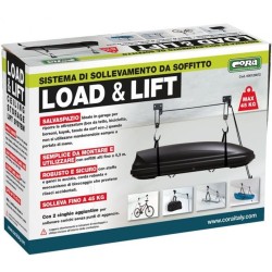 SOLLEVATORE DA GARAGE PER BOX, BICI, CANOA
