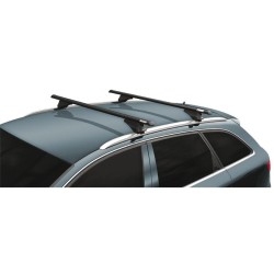 COPPIA BARRE TIGER RAIL INTEGRATI 120 ALU NERE