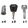 THULE 4 CHIAVI NEW ONE KEY SYSTEM 4504