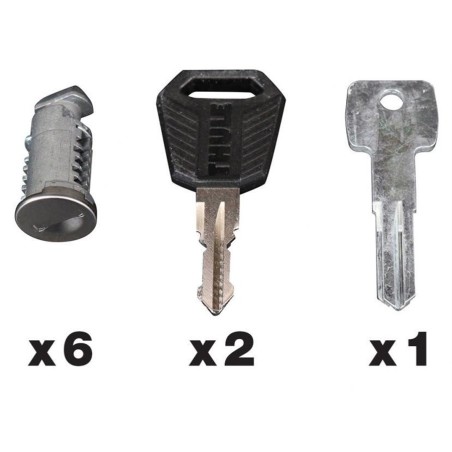 THULE 6 CHIAVI NEW ONE KEY SYSTEM 4506