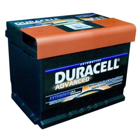 BATTERIA DURACELL ADVANCED 12V 63AH 550A DX