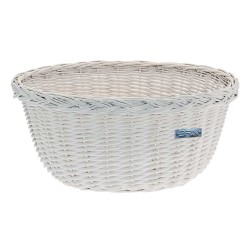 CESTO BRN OLANDA IN VIMINI BIANCO