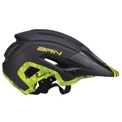 CASCO BRN SKEGGIA NERO/GIALLO FLUO TG. L