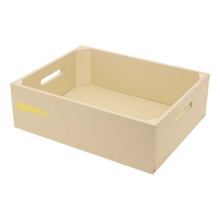 CESTO BRN AMARCORD IN LEGNO CREMA