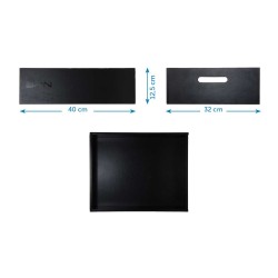 CESTO BRN AMARCORD IN LEGNO CREMA