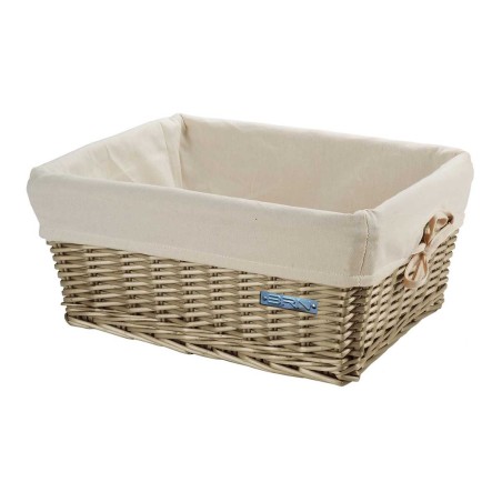 CASSETTA BRN SMALL VIMINI INVECCHIATA CON FODERA