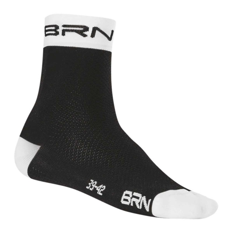 CALZINI BRN NERI/BIANCHI TG. 43/47