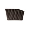 CESTO BRN VINTAGE ECOPELLE RETTANGOLARE NERO