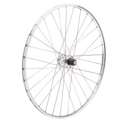 COPPIA RUOTE VINTAGE IN ALLUMINIO 32 FORI