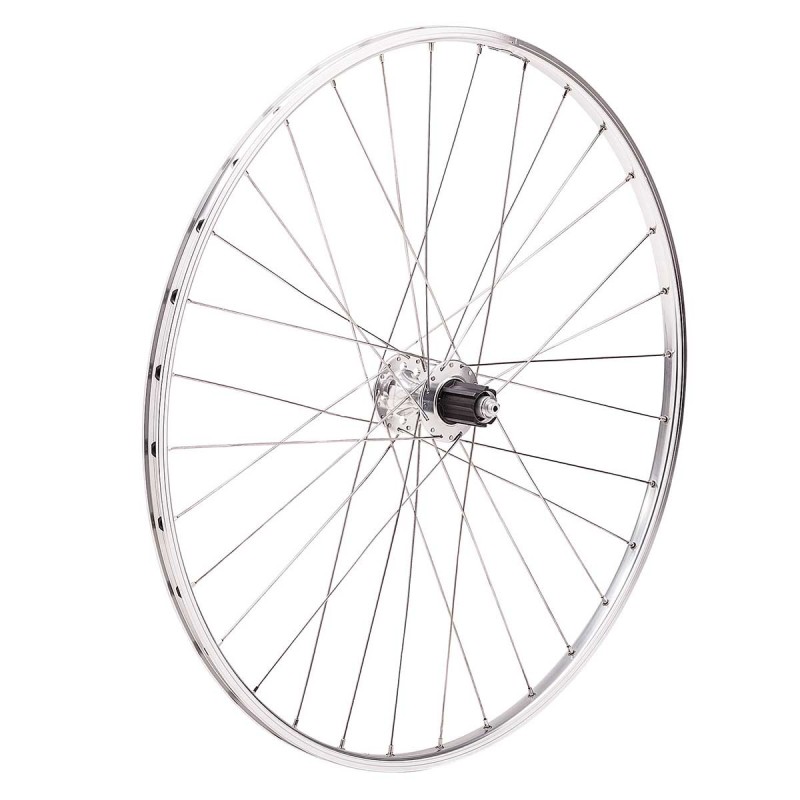 COPPIA RUOTE VINTAGE IN ALLUMINIO 32 FORI