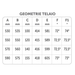 TELAIO VINTAGE AZZURRO VIAREGGIO 57