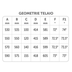 TELAIO VINTAGE GIALLO SIENA 53