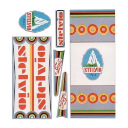 ADESIVO VINTAGE STELVIO A BASE CROMATA