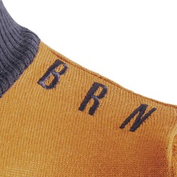 MAGLIA BRN VELOCE LANA VINTAGE GIALLA TG. XL