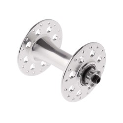 COPPIA MOZZI VINTAGE IN ALLUMINIO 32 FORI