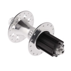 COPPIA MOZZI VINTAGE IN ALLUMINIO 32 FORI