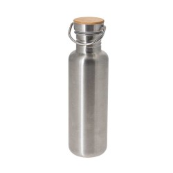 BORRACCIA STEEL WATER 750 ml SILVER