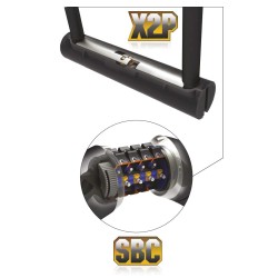 LUCCHETTO ONGUARD ARCO BULLDOG COMBO 115 x 230 mm