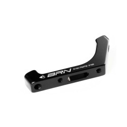 Adattatore BRN per freno a disco posteriore da 160 mm con pinza Post Mount e telaio Flat Mount.