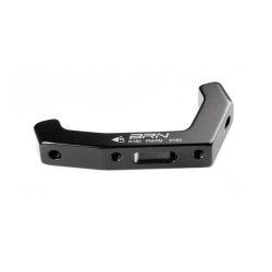 Adattatore BRN per freno a disco posteriore da 180 mm con pinza Post Mount e telaio Flat Mount.