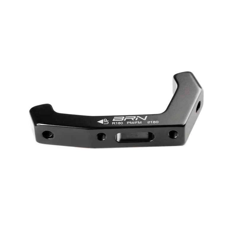 Adattatore BRN per freno a disco posteriore da 180 mm con pinza Post Mount e telaio Flat Mount.