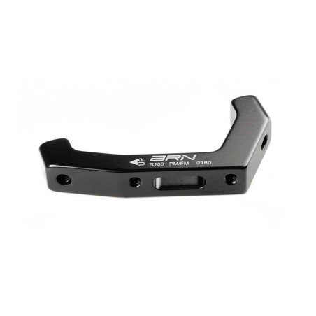 Adattatore BRN per freno a disco posteriore da 180 mm con pinza Post Mount e telaio Flat Mount.