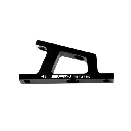 Adattatore BRN per freno a disco anteriore da 180 mm con pinza Flat Mount e forcellaFlat Mount.